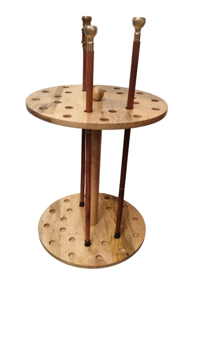 Walking Stick Stand - Wood ( Holds 24 Walking sticks ) - Vintage World Australia - 3