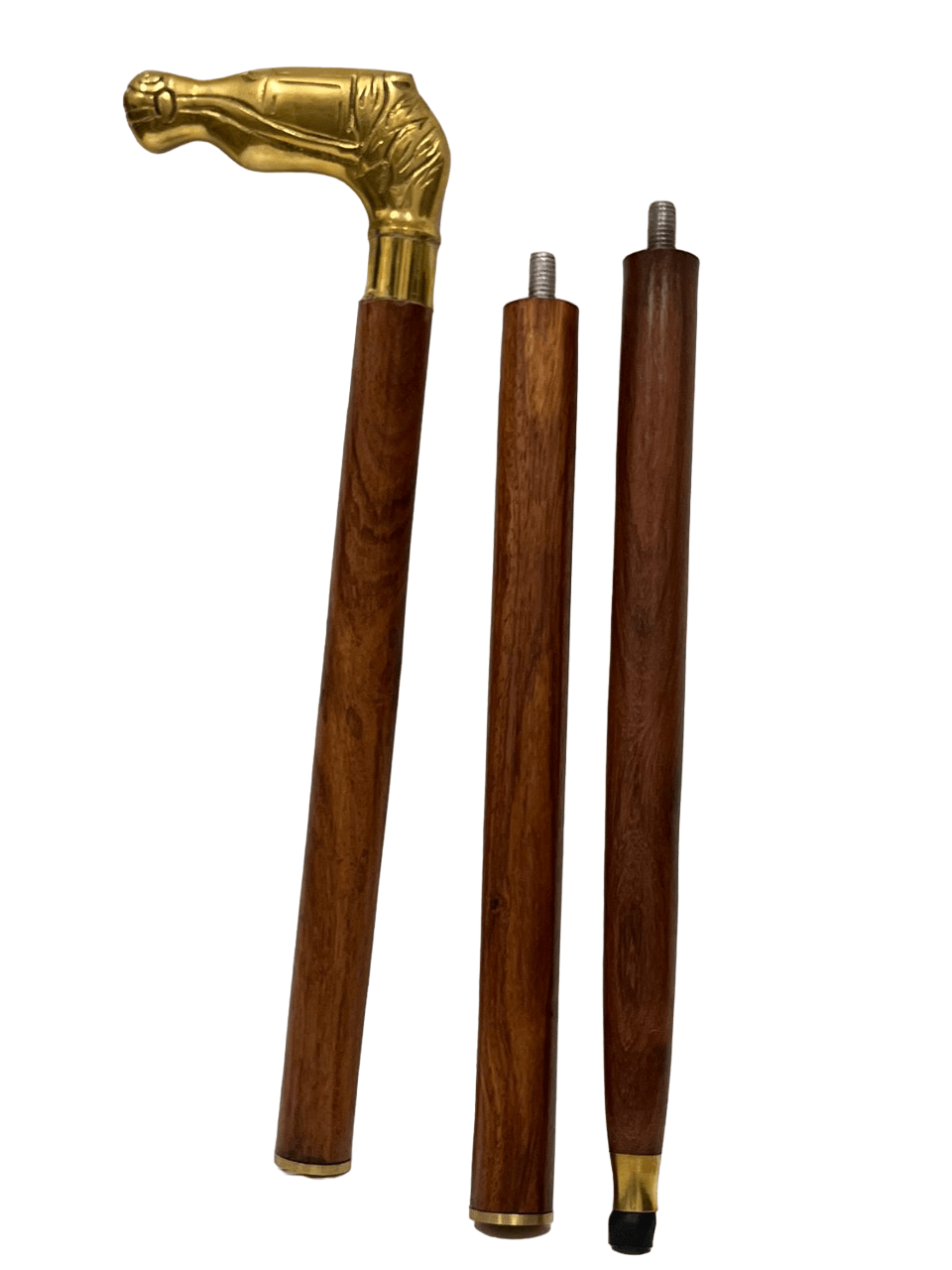 Horse Handle Walking Stick- (WS100) - Vintage World Australia - 2