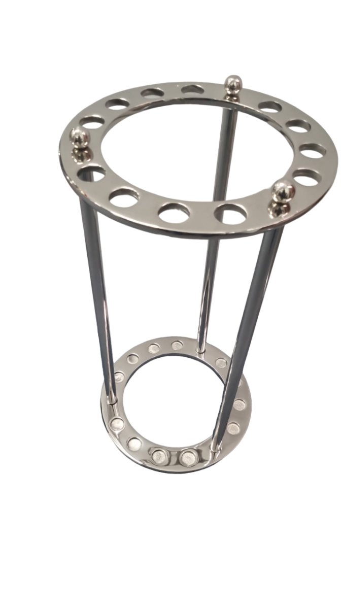 Walking Stick Stand - Aluminium ( Holds 'brolly' or Umbrella & 12 Walking sticks ) - Vintage World Australia - 5