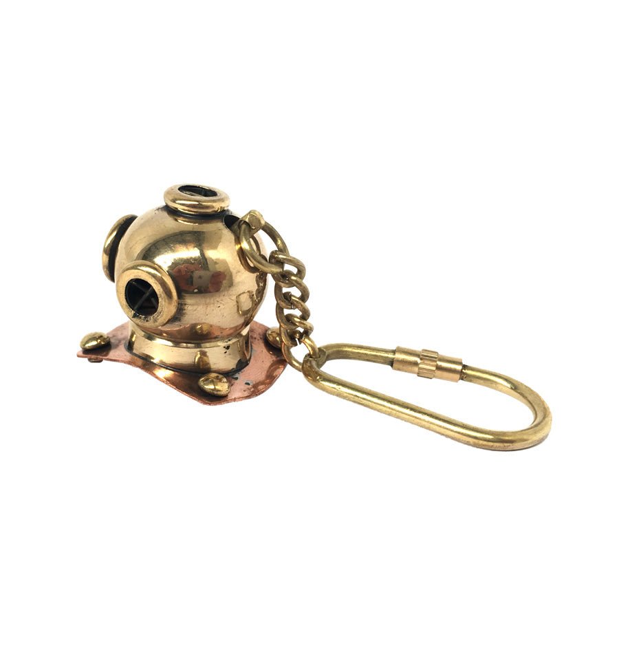 Diving Helmet Keyring- (KC101) - Vintage World Australia - 3