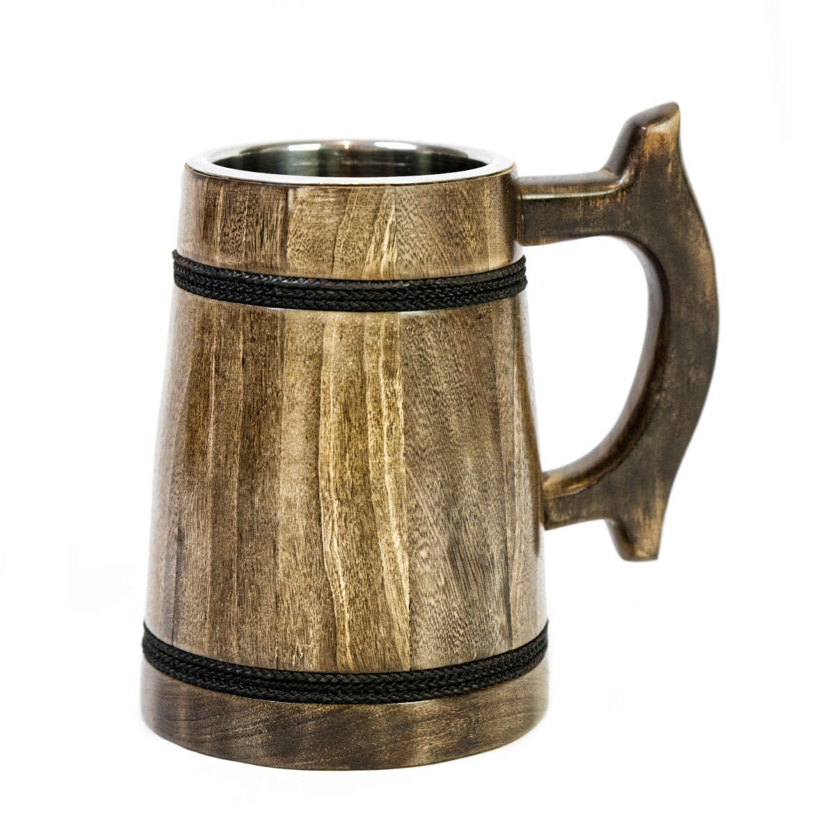 Medieval Beer Mug - The Vegvisir, the viking compass