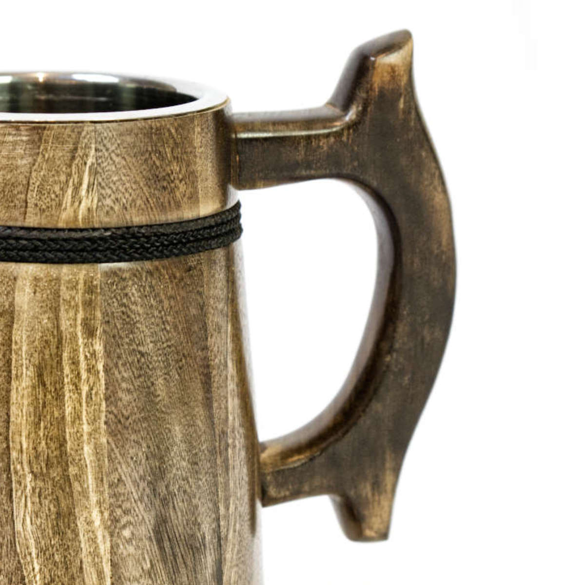 Medieval Beer Mug - The Vegvisir, the viking compass