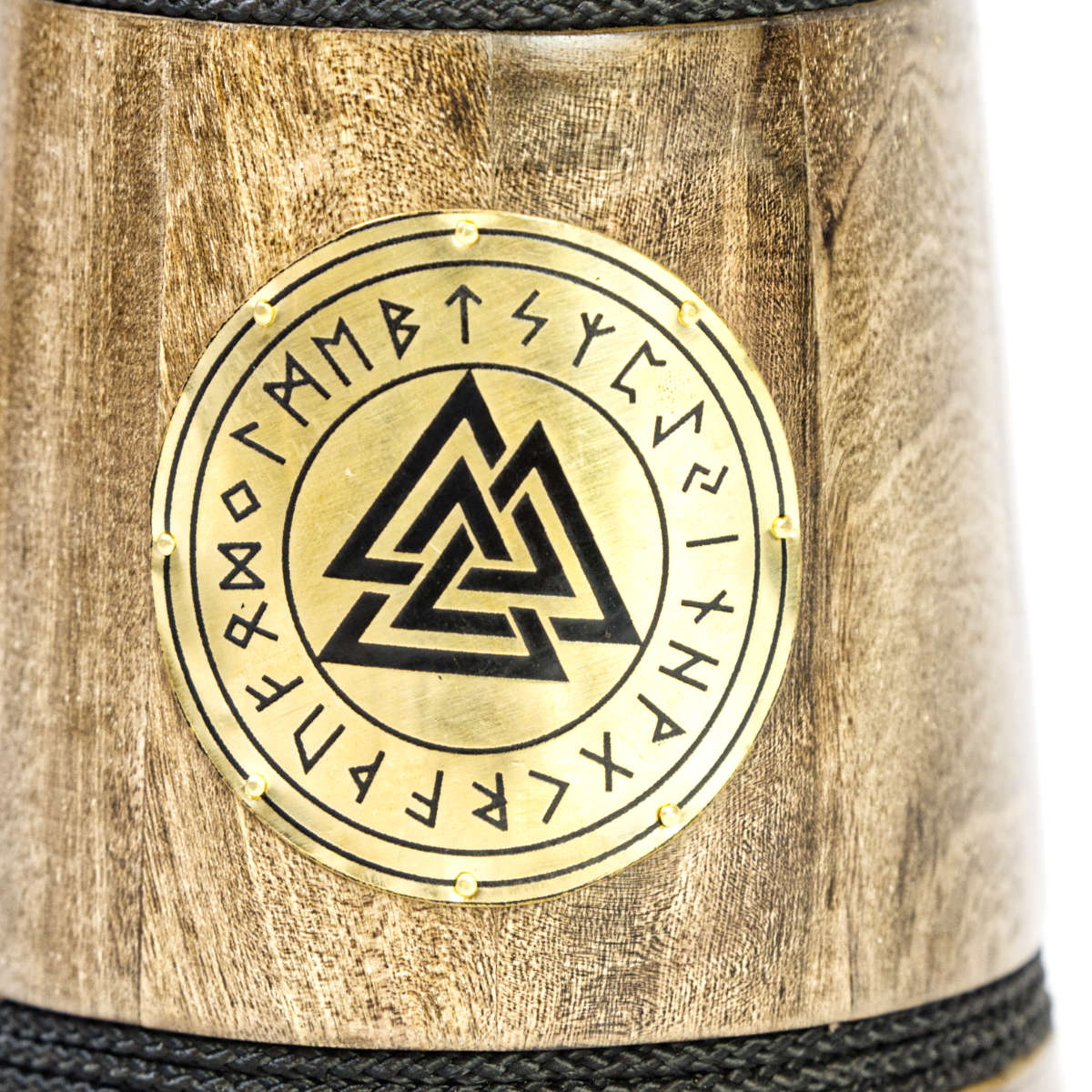 Medieval Beer Mug - Valknut, The Viking symbol of Odin