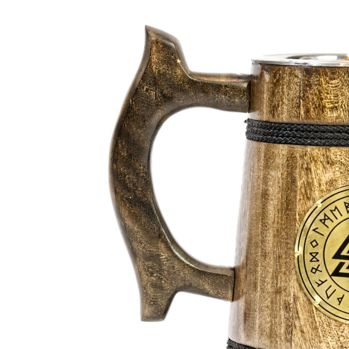 Medieval Beer Mug - Valknut, The Viking symbol of Odin