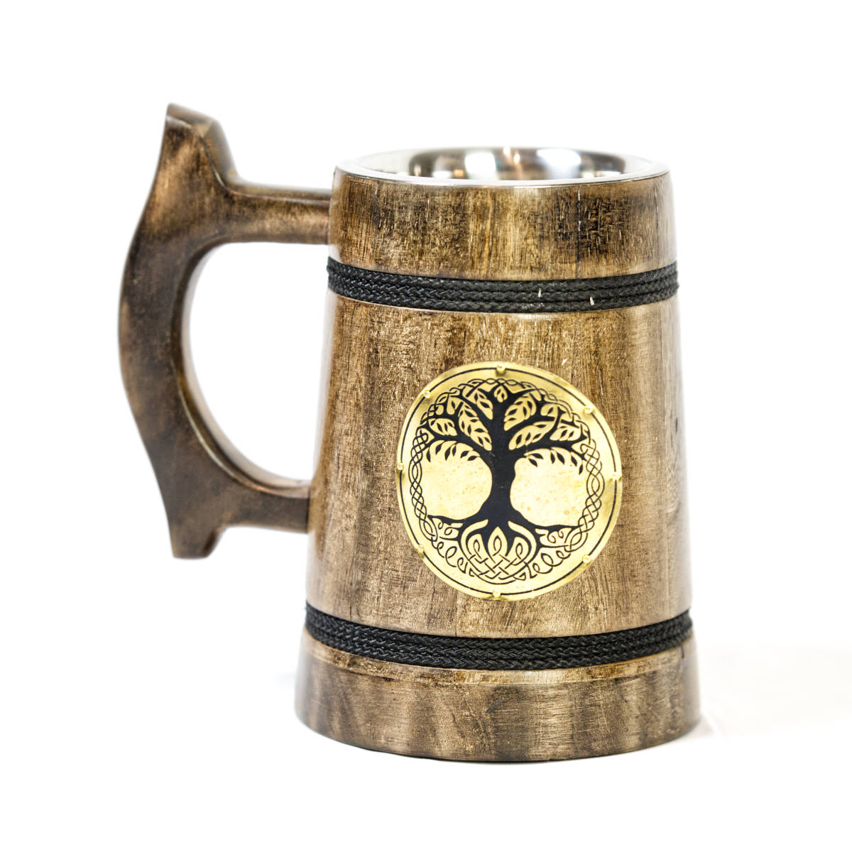 Medieval Beer Mug - TREE OF LIFE