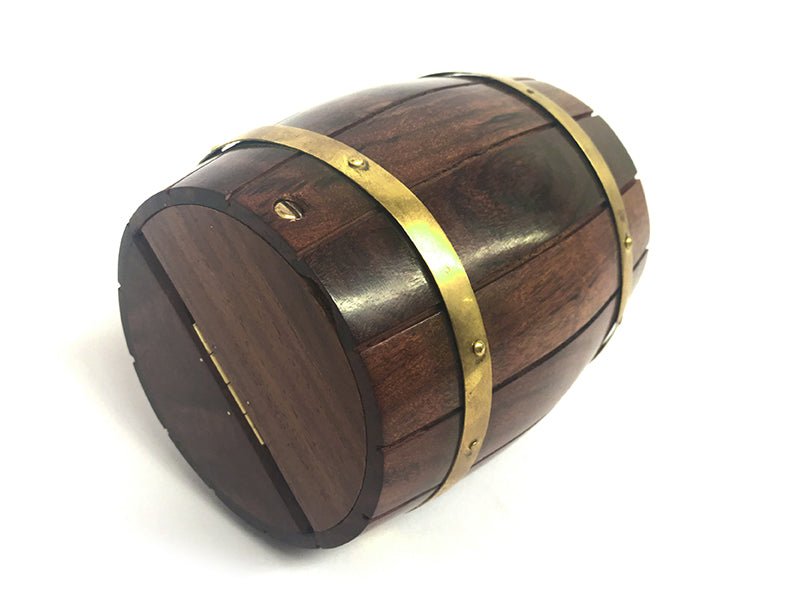Wine Barrel Money Box 180mm- (WMB103A) - Vintage World Australia - 6