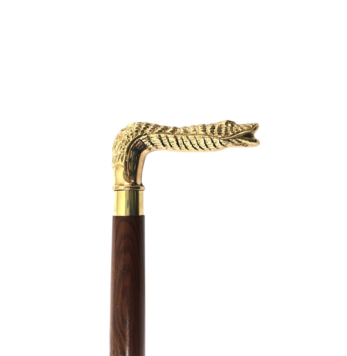 Snake Handle Walking Stick- (WS111) - Vintage World Australia - 3