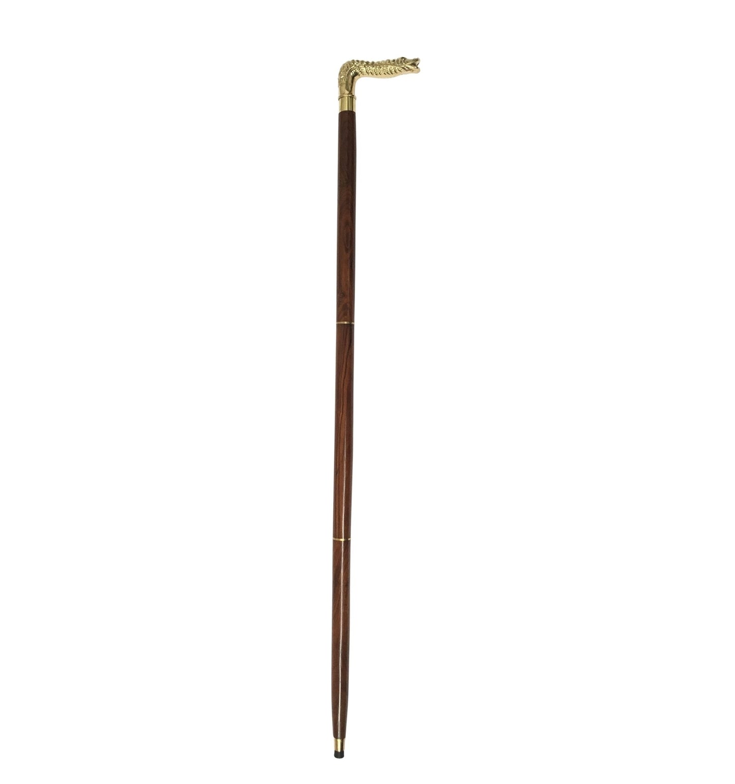 Snake Handle Walking Stick- (WS111) - Vintage World Australia - 2
