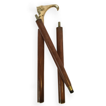 Cat Handle Walking Stick- (WS103) - Vintage World Australia - 2