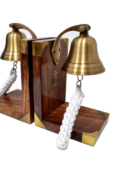 Brass Bookend - Anchor Bell- (BE101) - Vintage World Australia - 3