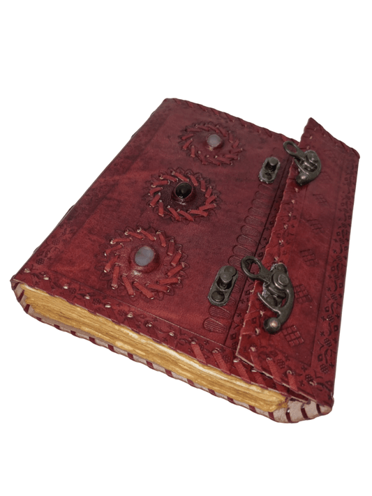 Handmade Leather Journal - (VLJ204) - Vintage World Australia - 1