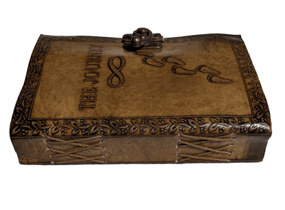 Handmade Leather Journal Journey - (VLJ201) - Vintage World Australia - 5