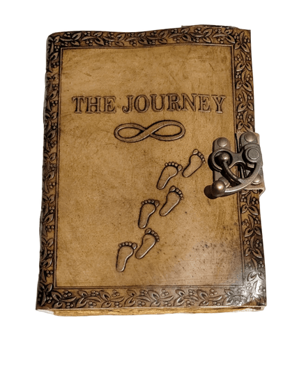 Handmade Leather Journal Journey - (VLJ201) - Vintage World Australia - 1