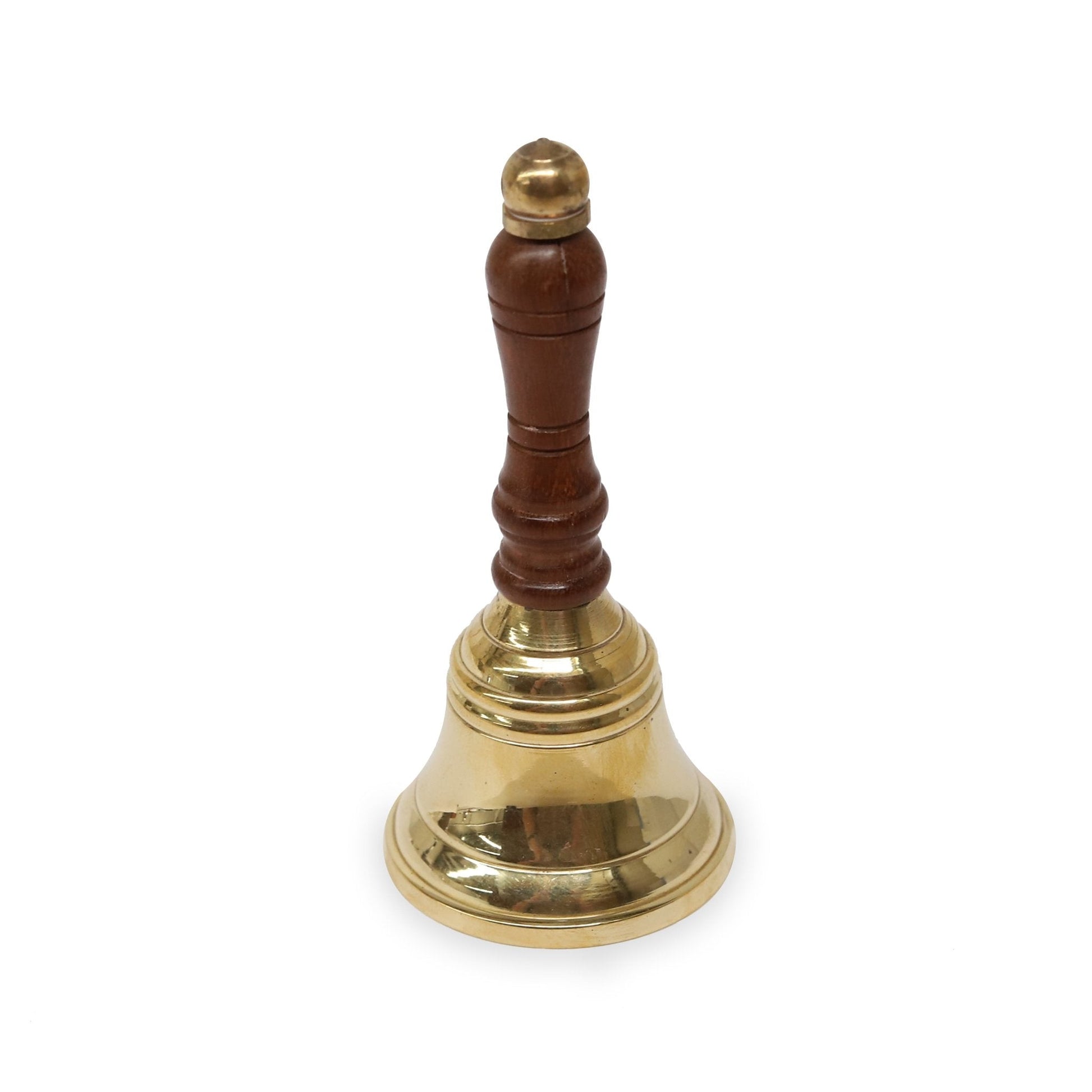 Brass Hand Bell - 120mm (Dia) - (BB100B) - Vintage World Australia - 5