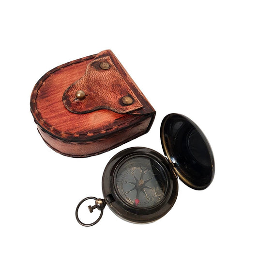 Ross London - 45mm Pocket Compass - (CN111) - Vintage World Australia - 1