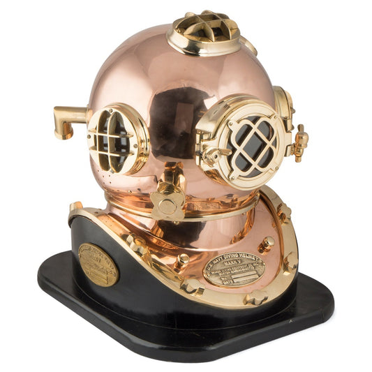 US Navy Mark V Diving Helmet – (11 kg) - ( DH102 ) - Vintage World Australia - 1