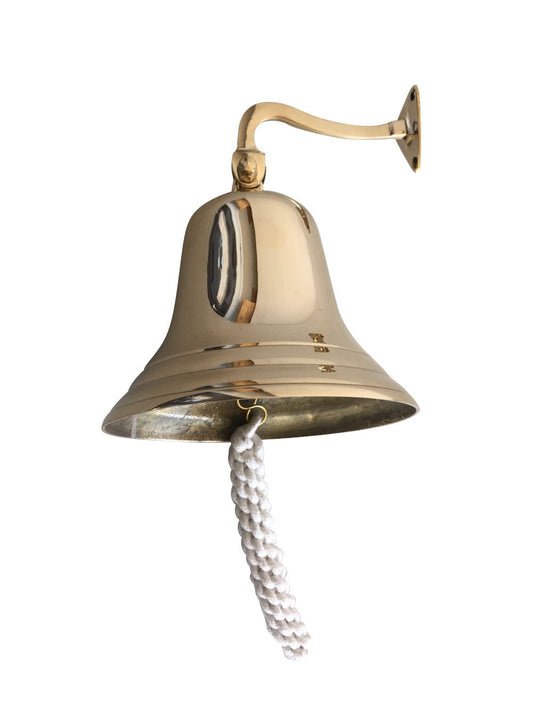 Wall Hanging Bell-150 mm- (BB101A) - Vintage World Australia - 1