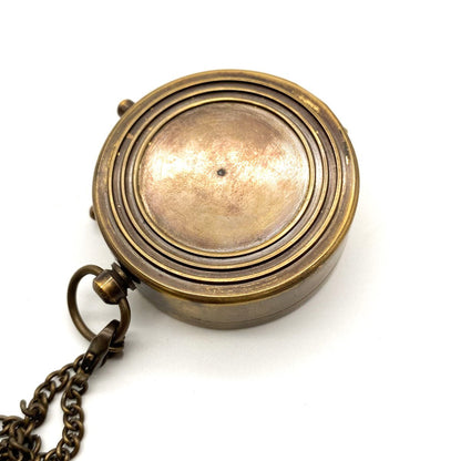 45mm Pocket Compass with message - Husband - Vintage World Australia - 5