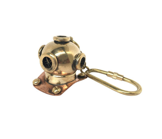 Diving Helmet Keyring- (KC101) - Vintage World Australia - 1