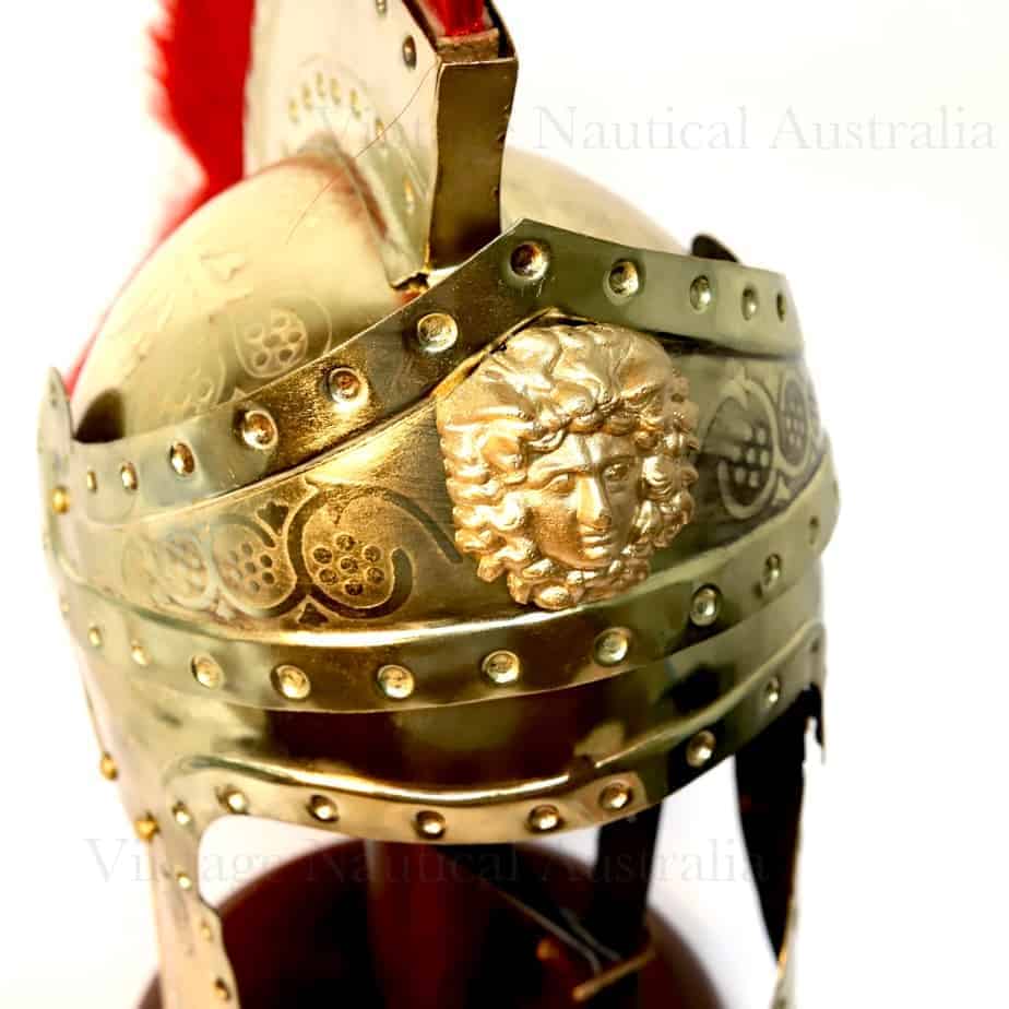 Roman Imperial Guard Praetorian Helmet - Vintage World Australia - 6
