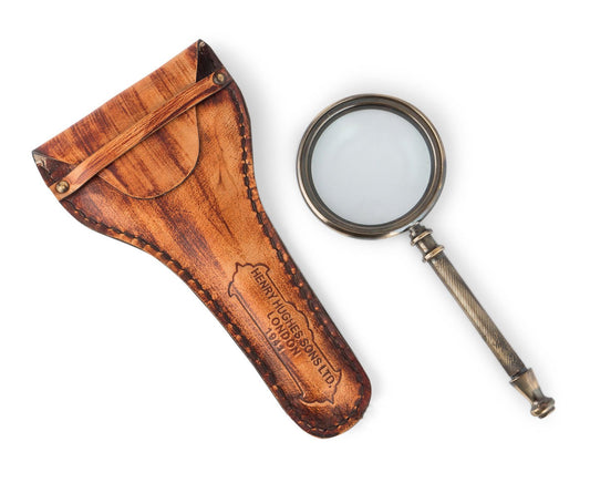 Henry Hughes 80mm Pocket Magnifying Glass - ( MN101 ) - Vintage World Australia - 1