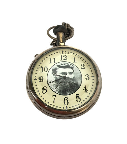 Ned Kelly Pocket Watch - (PW106) - Vintage World Australia - 2