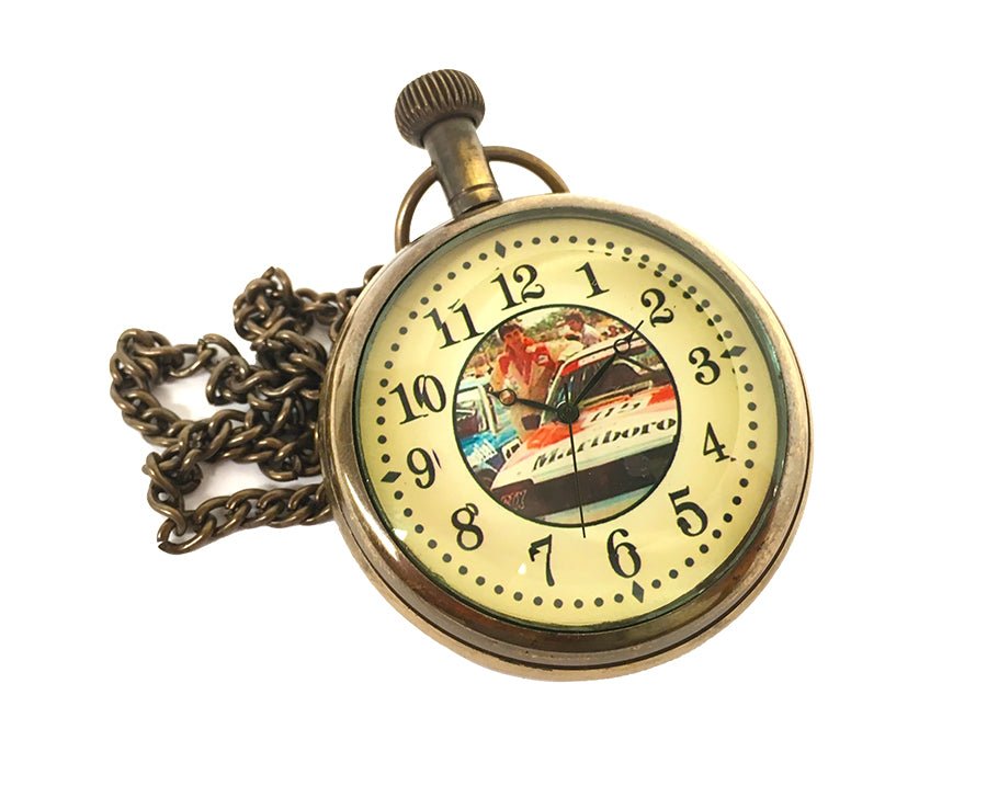 Peter Geoffrey Brock Brocky (Holden - The King Of The Mountain) Pocket Watch - (PW107) - Vintage World Australia - 4