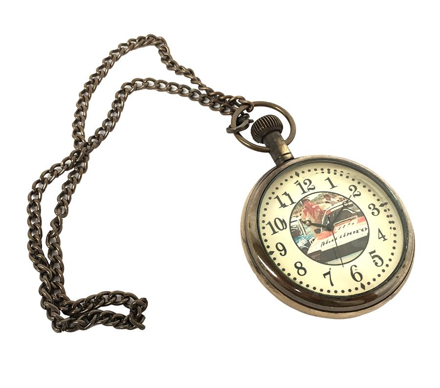 Peter Geoffrey Brock Brocky (Holden - The King Of The Mountain) Pocket Watch - (PW107) - Vintage World Australia - 6