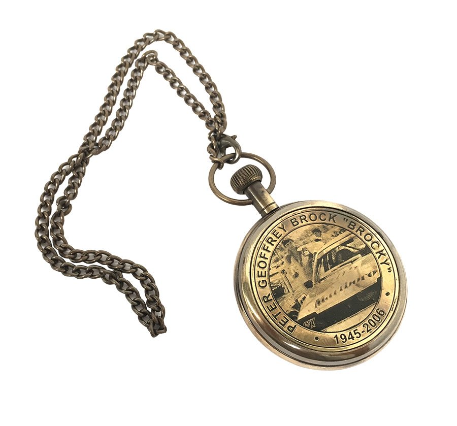 Peter Geoffrey Brock Brocky (Holden - The King Of The Mountain) Pocket Watch - (PW107) - Vintage World Australia - 7