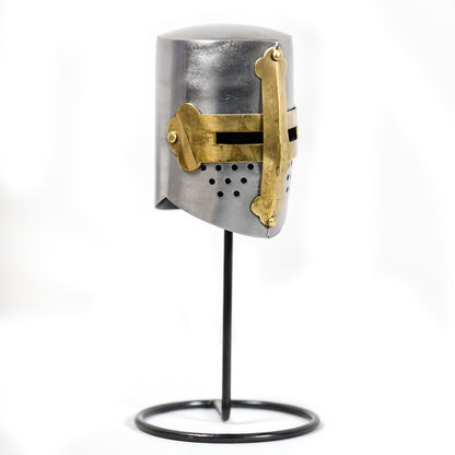 Miniature Medieval Knight Crusader Helmet