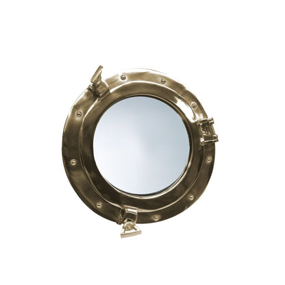 Brass 250mm Porthole Mirror - Vintage World Australia - 2