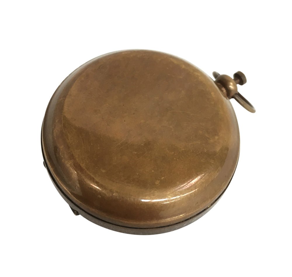 Antique Finish 45mm Pocket Sundial Compass - Vintage World Australia - 5