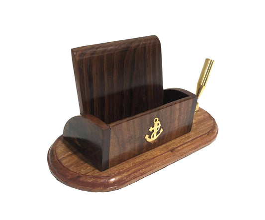 Business Card & Pen Holder - (WBCP126 ) - Vintage World Australia - 1