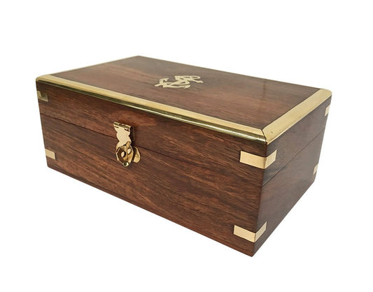 Jewellery Box 225mm- (WJB122) - Vintage World Australia - 1