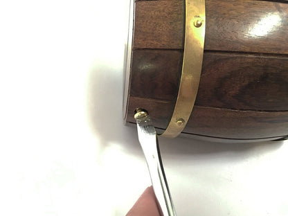 Wine Barrel Money Box 180mm- (WMB103A) - Vintage World Australia - 3